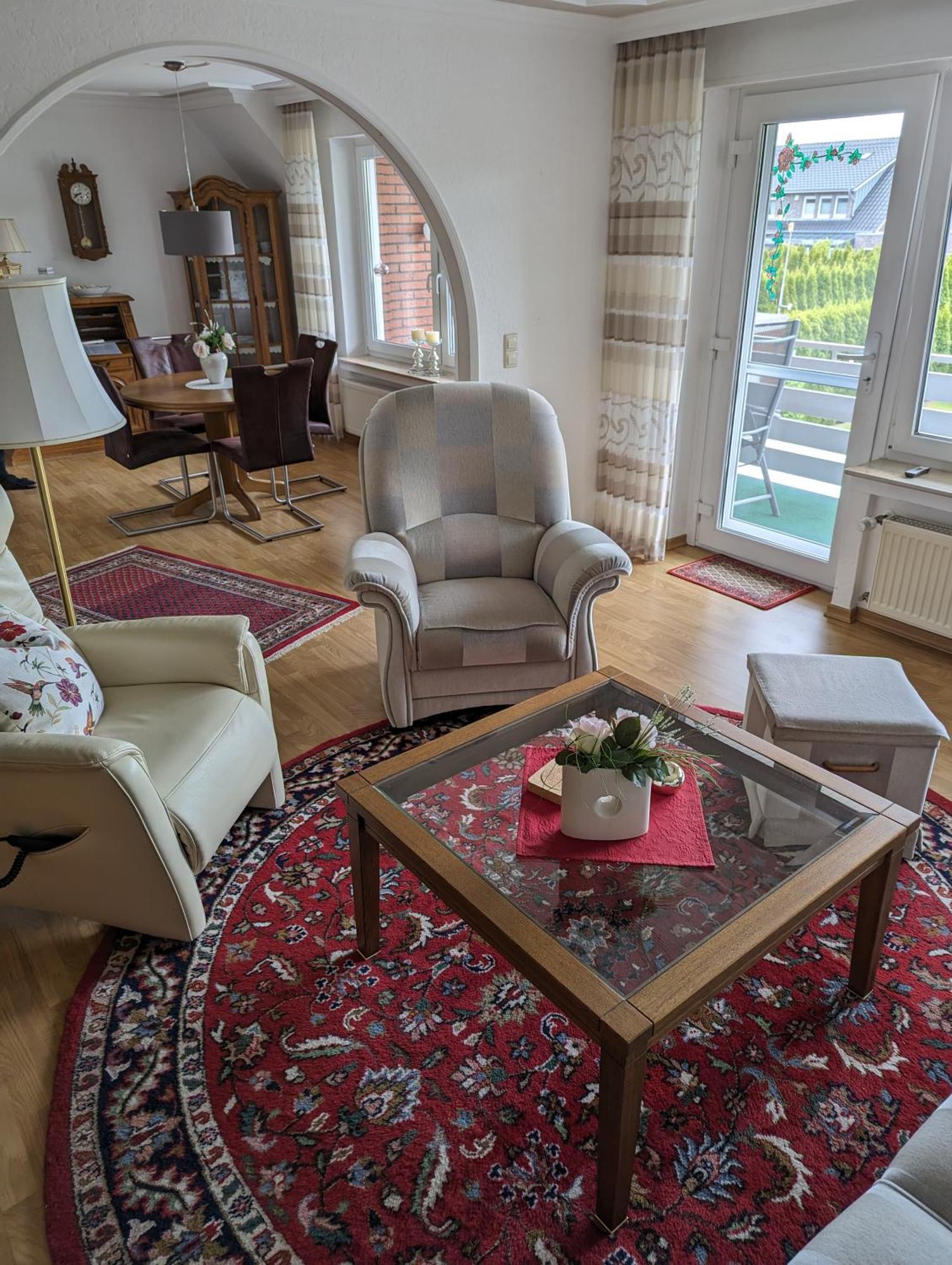 Ferienwohnung Leni Erstes Og Inkl Balkon Gartenblick Kostenfreier Parkplatz Stadtnah Aber Ruhig Gelegen Meppen Exterior foto
